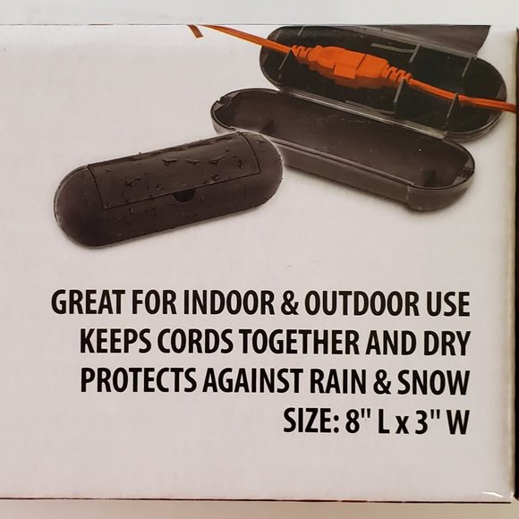 NWT: FineLife Products Set of 2 Extension Cord Covers - Picture 2 of 2